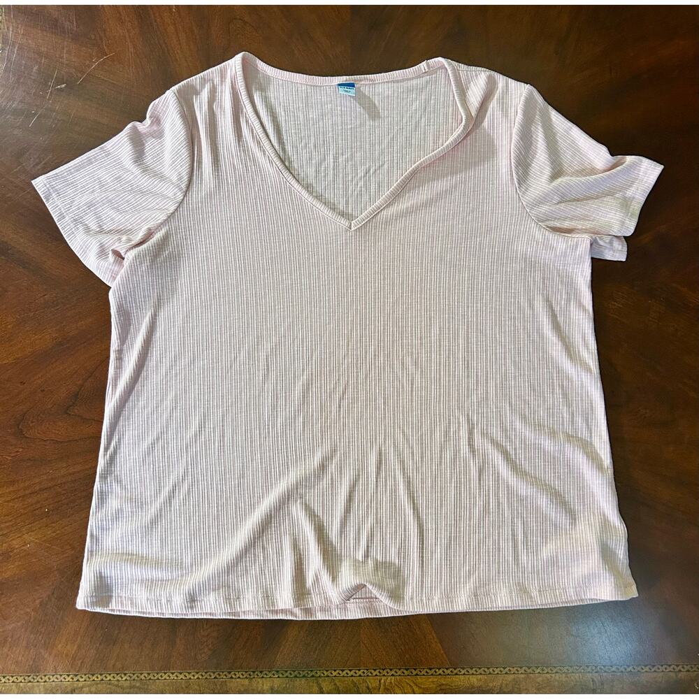 Old Navy Luxe Ribbed Top L